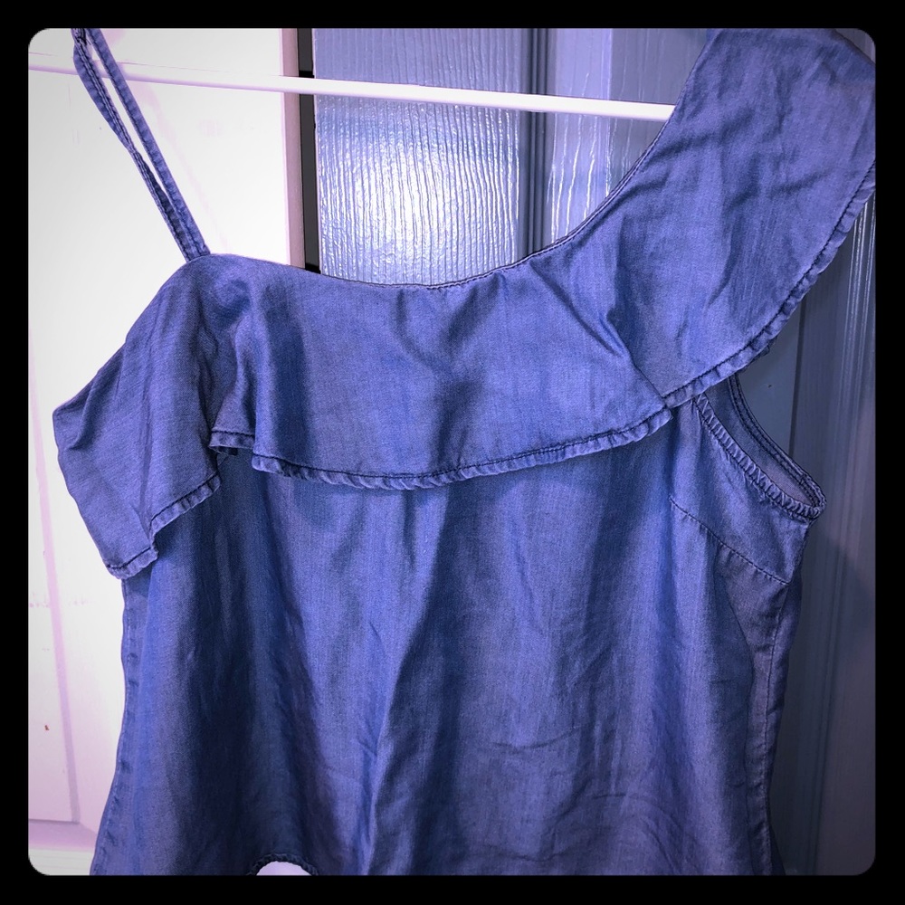 Aeropostale crop top one shoulder
